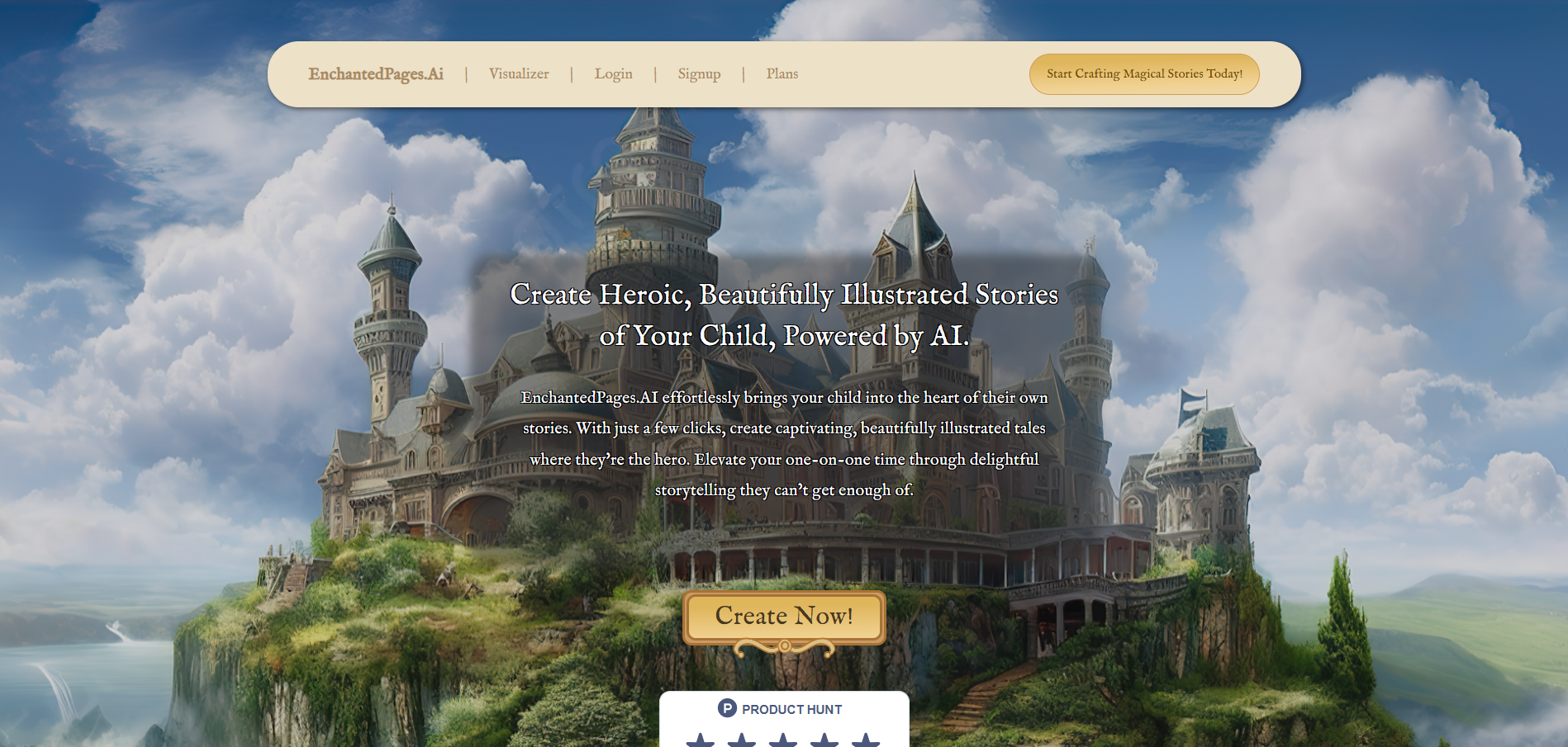 Crear historias infantiles Ćŗnicas en EnchantedPages