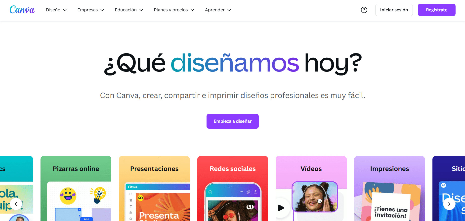 Diseño gráfico fácil y rápido con Canva